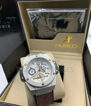 Hublot Leather Watch