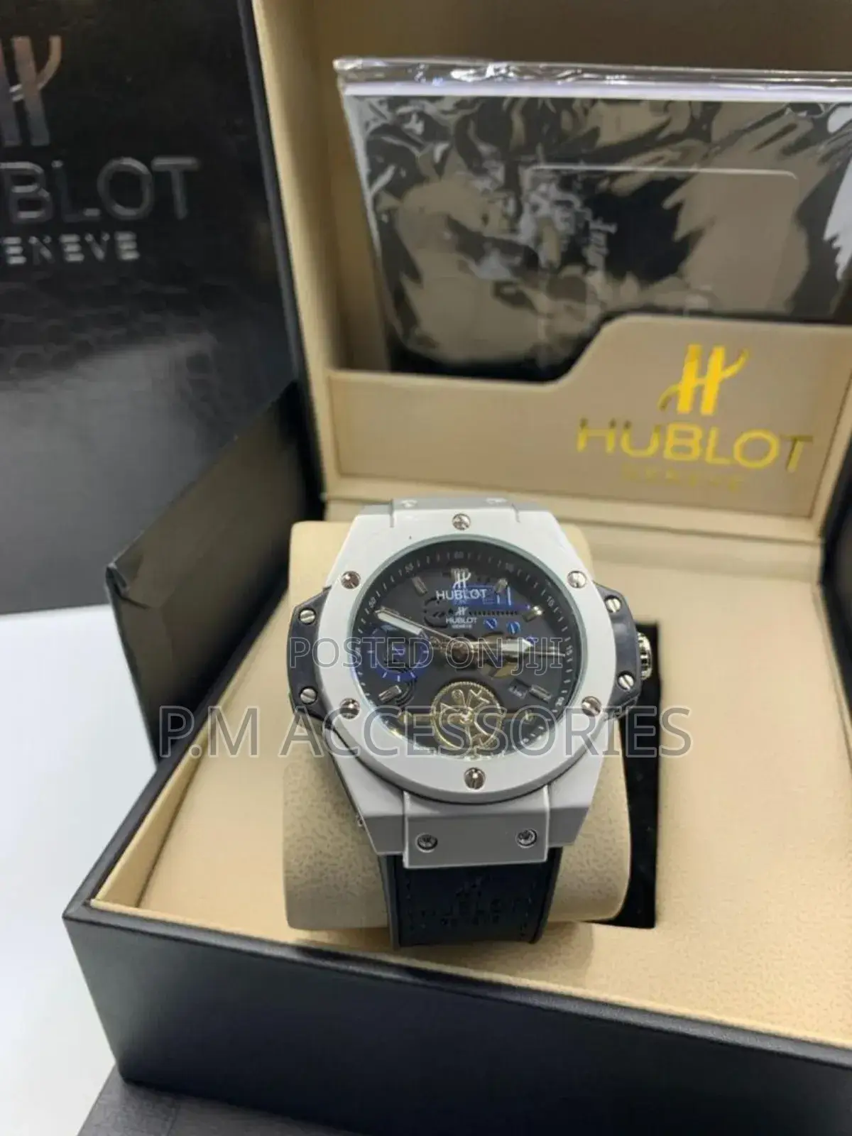 Hublot Leather Watch