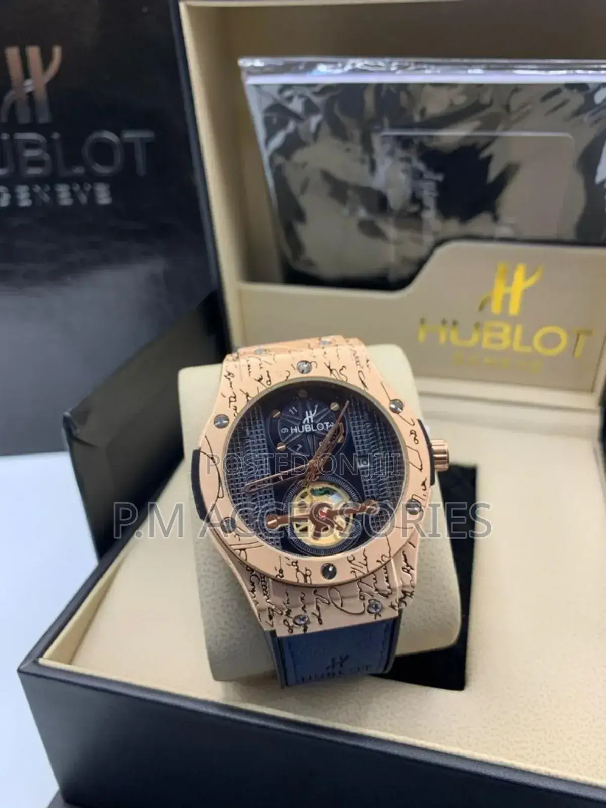 Hublot Leather Watch