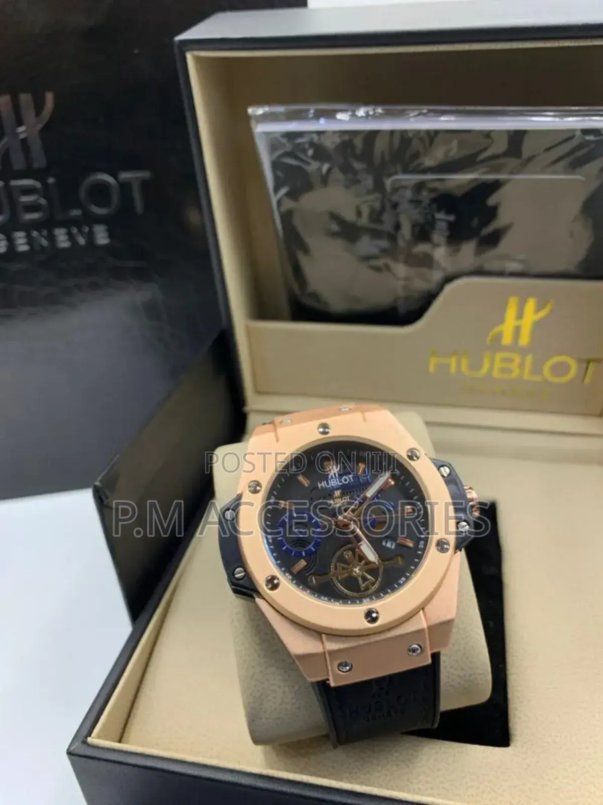 Hublot Leather Watch