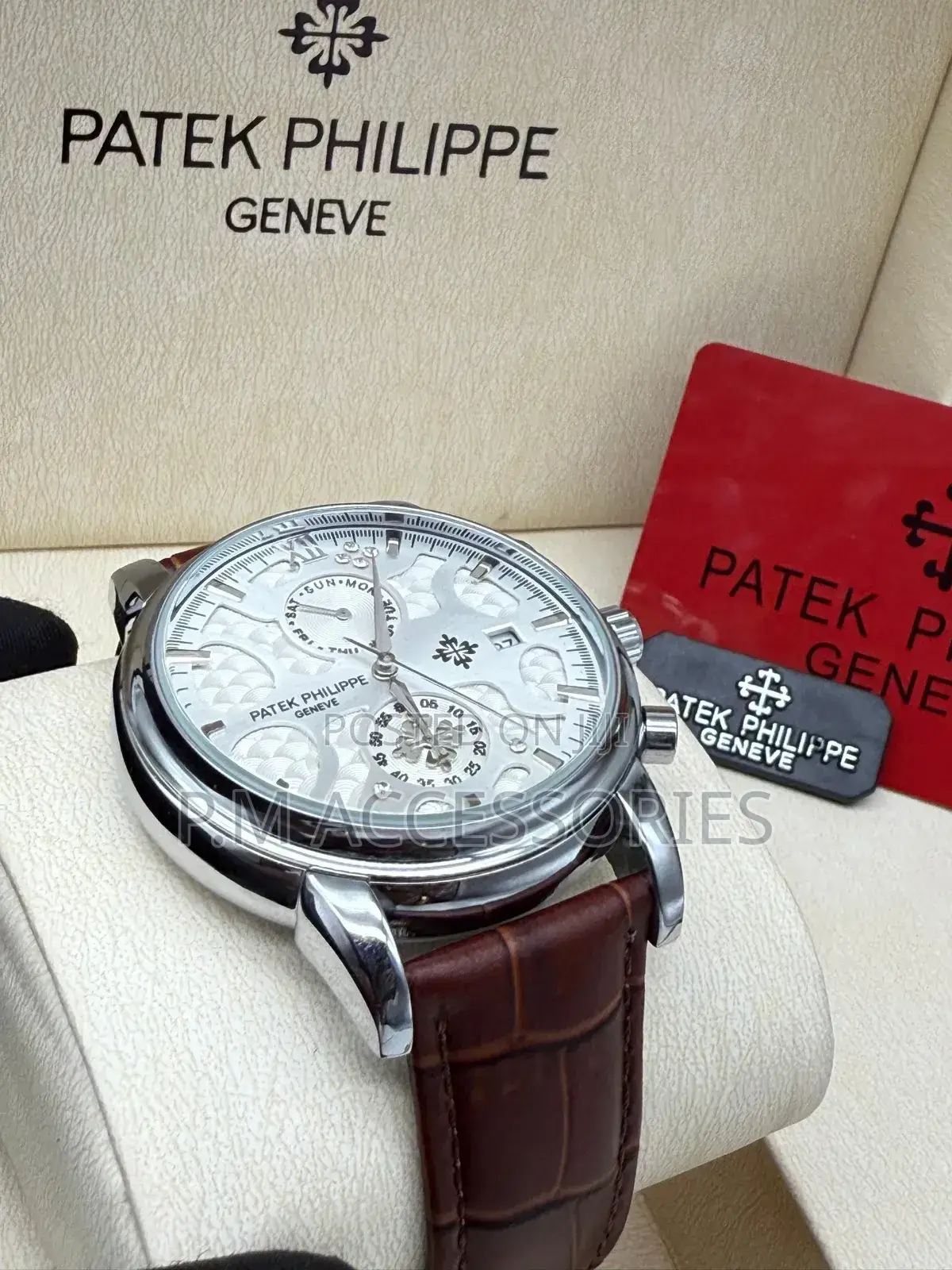 Patek Phillipe Leather Watch