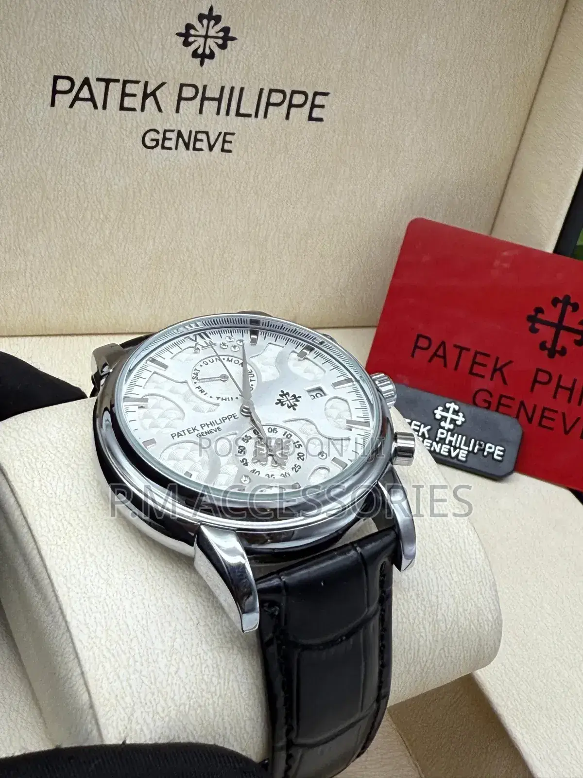 Patek Phillipe Leather Watch