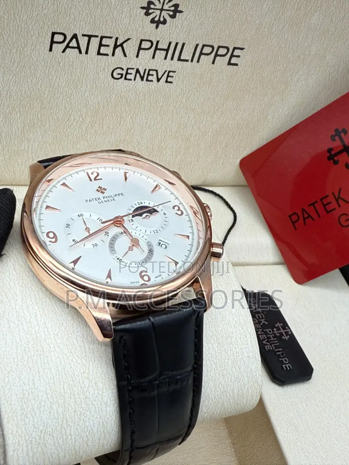 Patek Phillipe Leather Watch