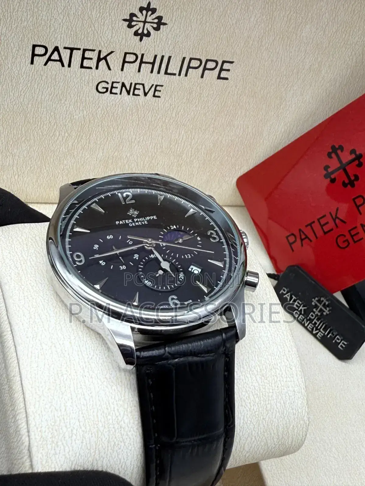 Patek Phillipe Leather Watch