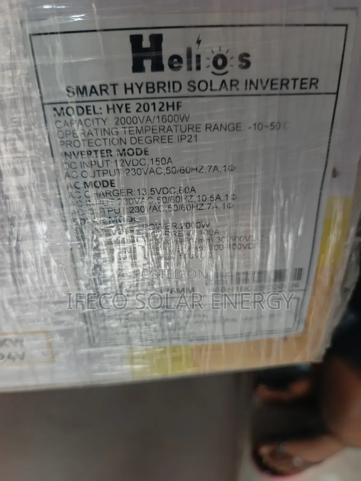 Helios 2kva Hybrid Inverter 12v