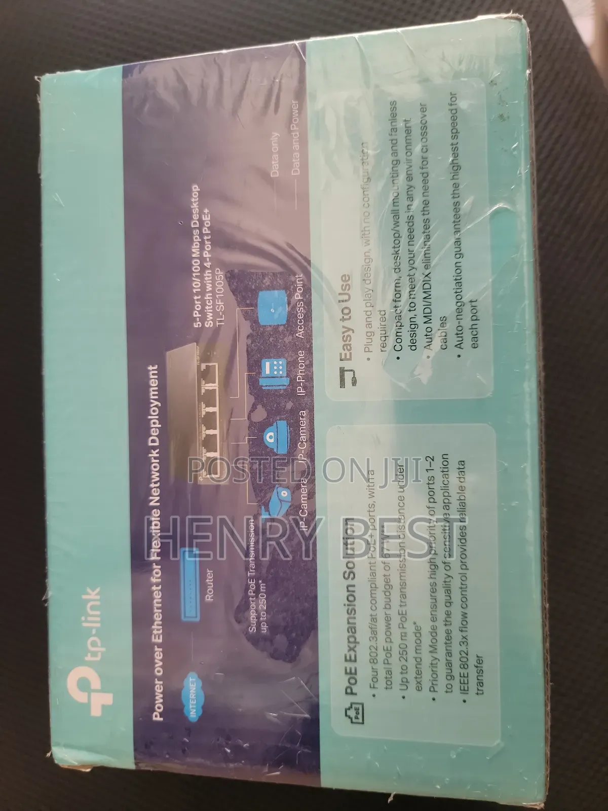 Tplink Poe 5 Ports Switch