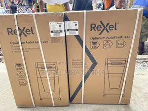 Rexel Optimum Autofeed+ 225x Automatic Paper Shredder.
