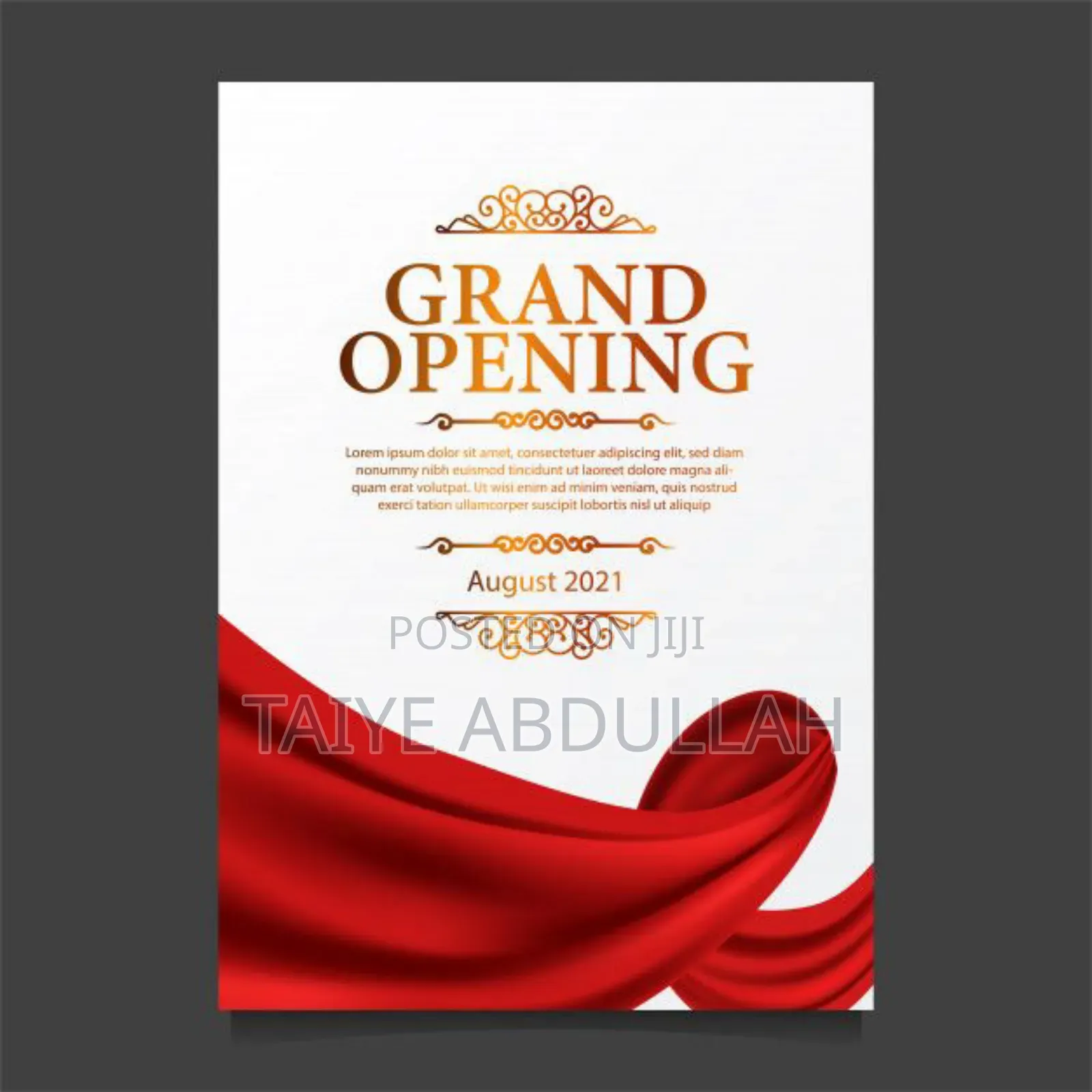 Invitation Card Design Printing
