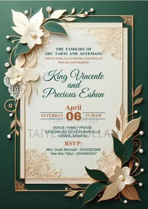 Invitation Card Design Printing