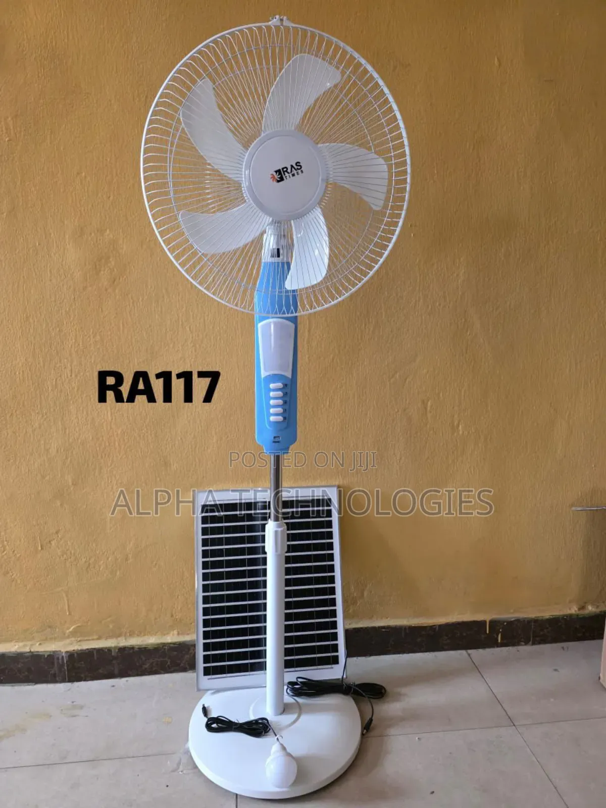 Dc/Ac Fans With Panel