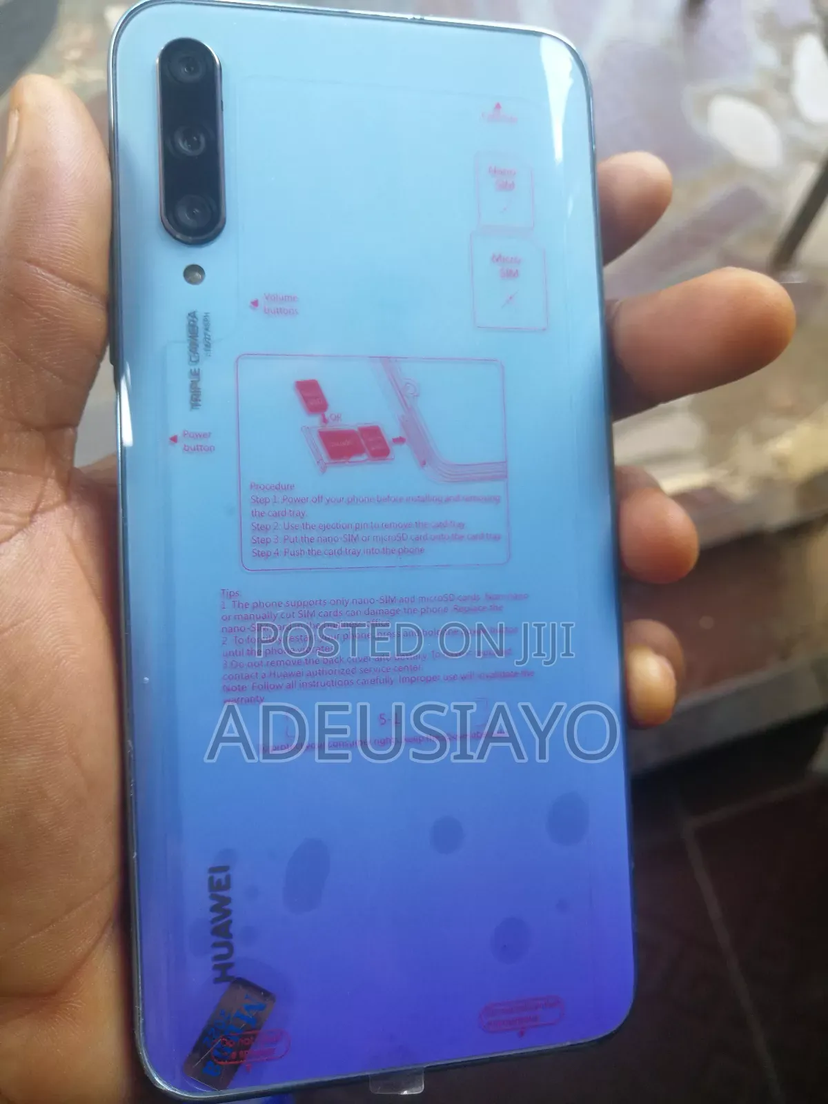 Huawei Y9s 128 GB Blue