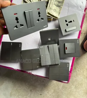 Grey Colour Switches and Sockets Available Best Quality Affordable