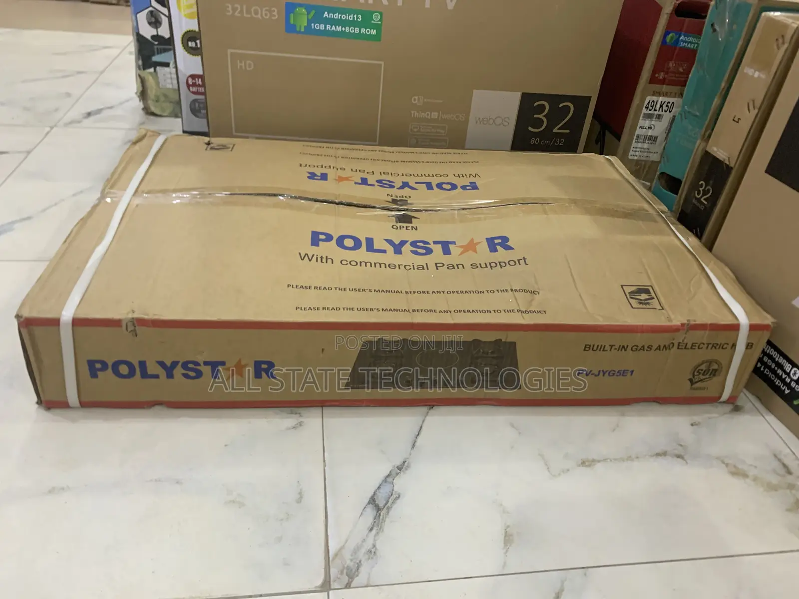 High-Quality Polystar 4+1 Gas Cooker – Brand New in Isolo - Kitchen ...