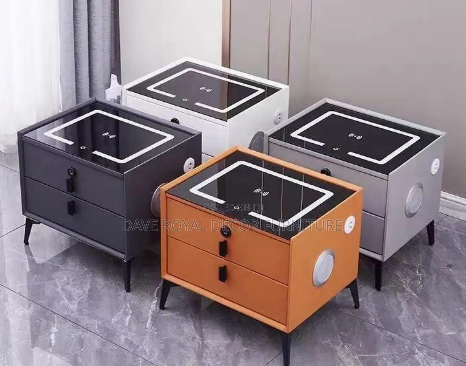Classic Bedside With Bluetooth And Speaker