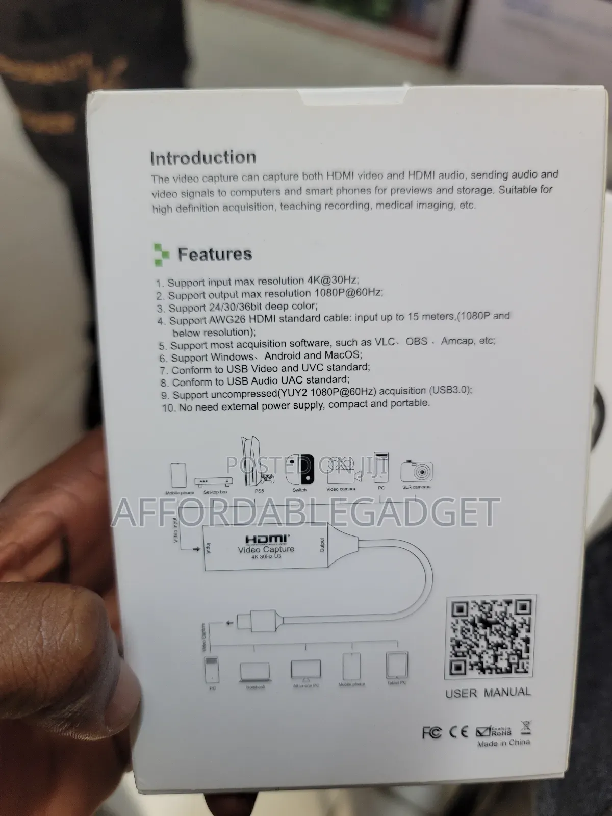 Hdmi Capture Card Type C