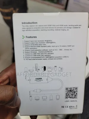 Hdmi Capture Card Type C