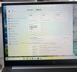 Laptop HP Zbook Studio G7 32GB Intel Core i7 SSD 512GB