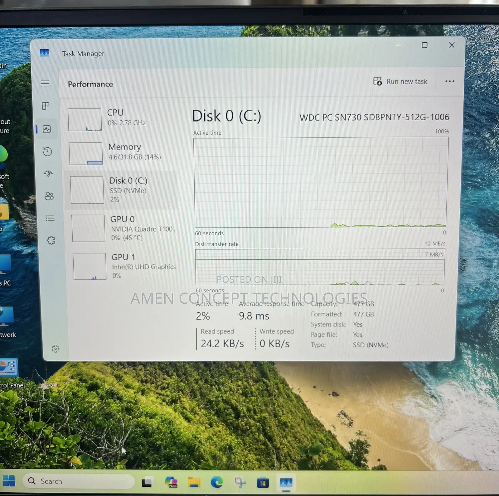 Laptop HP Zbook Studio G7 32GB Intel Core i7 SSD 512GB