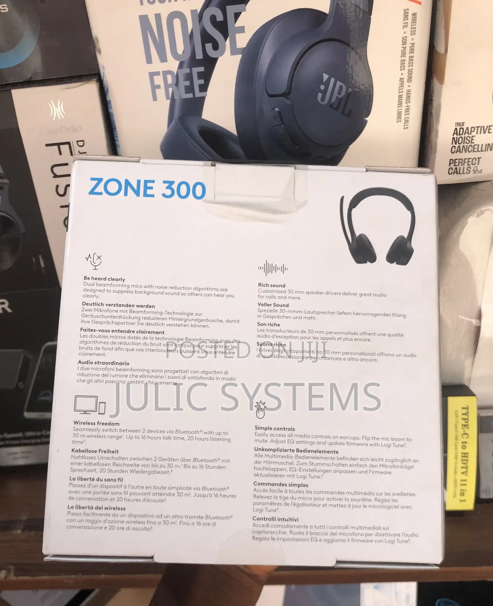 Logitech Zone 300 Wireless Bluetooth