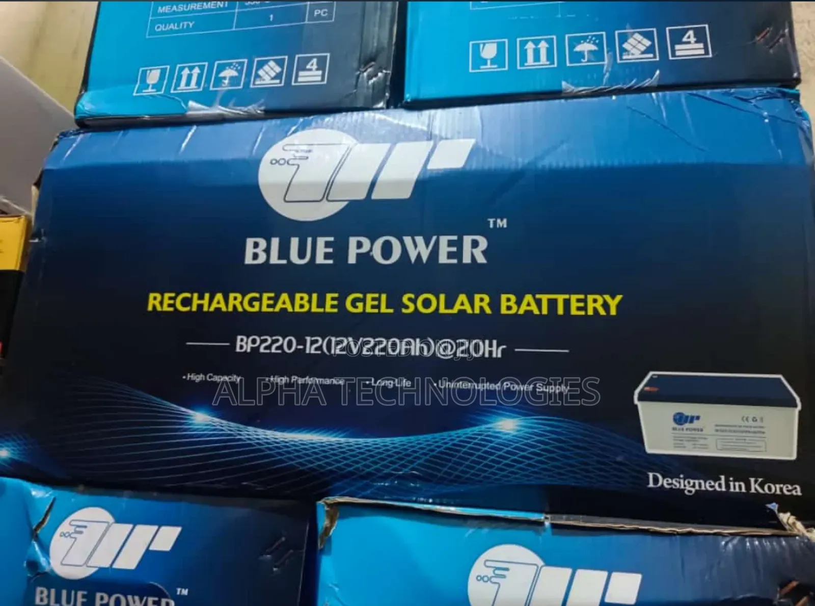 Blue Power Gel Battery