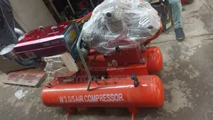 Ddouble Tank  Air Compressor Diesel Drive