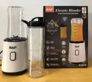 Raf Smoothie Blender 300 Watt 3 Speed 6 Stainless Blade Easy
