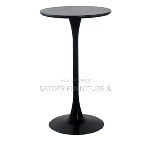 The Black Tall Side Table