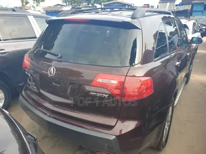 Acura MDX Sport Package AWD (3.7L 6cyl 5A) 2009 Red