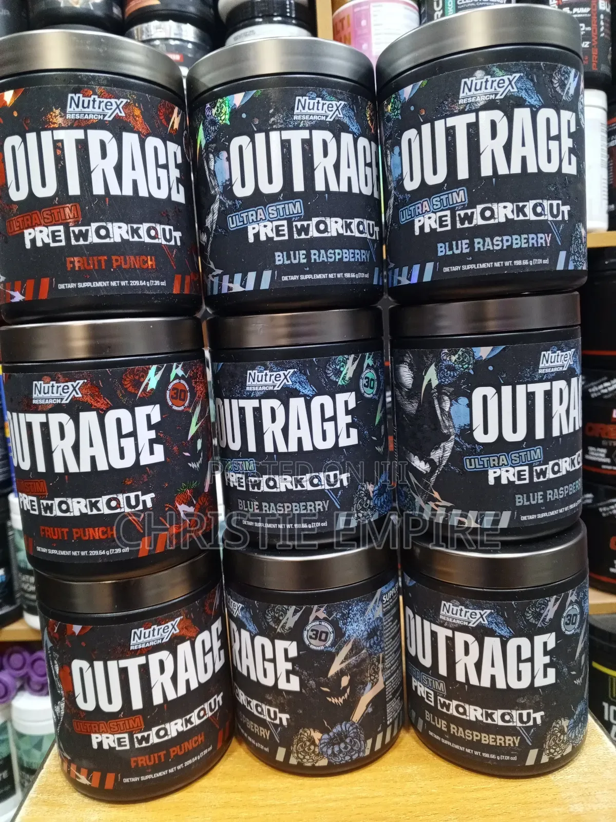 Nutrex Outrage Pre Workout