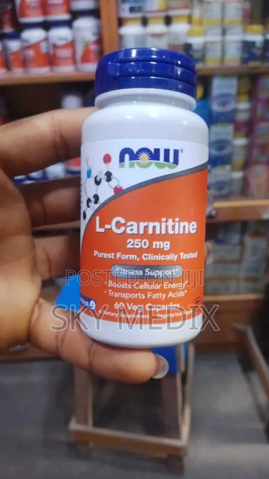 Now L Carnitine 250mg