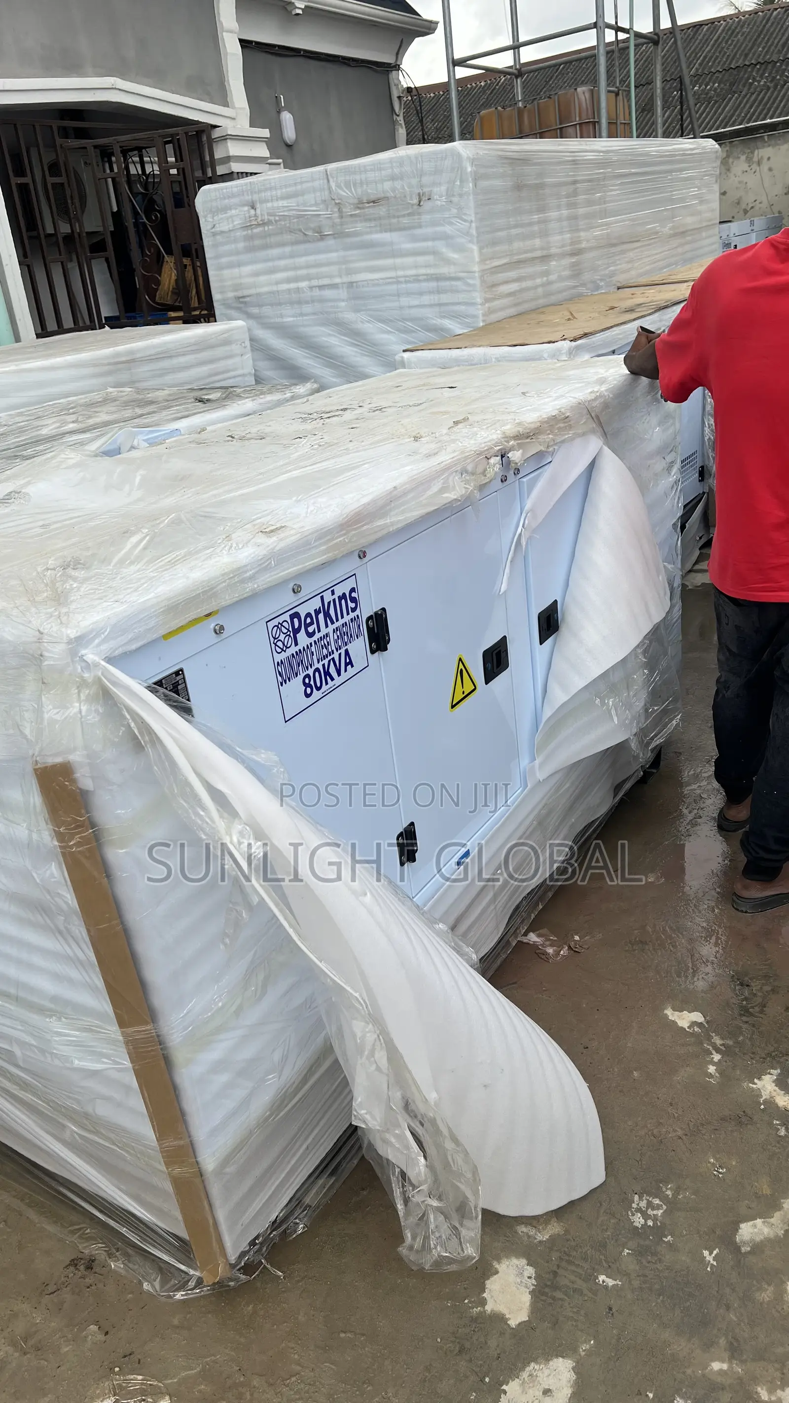Perkins 80kva Soundproof Generator