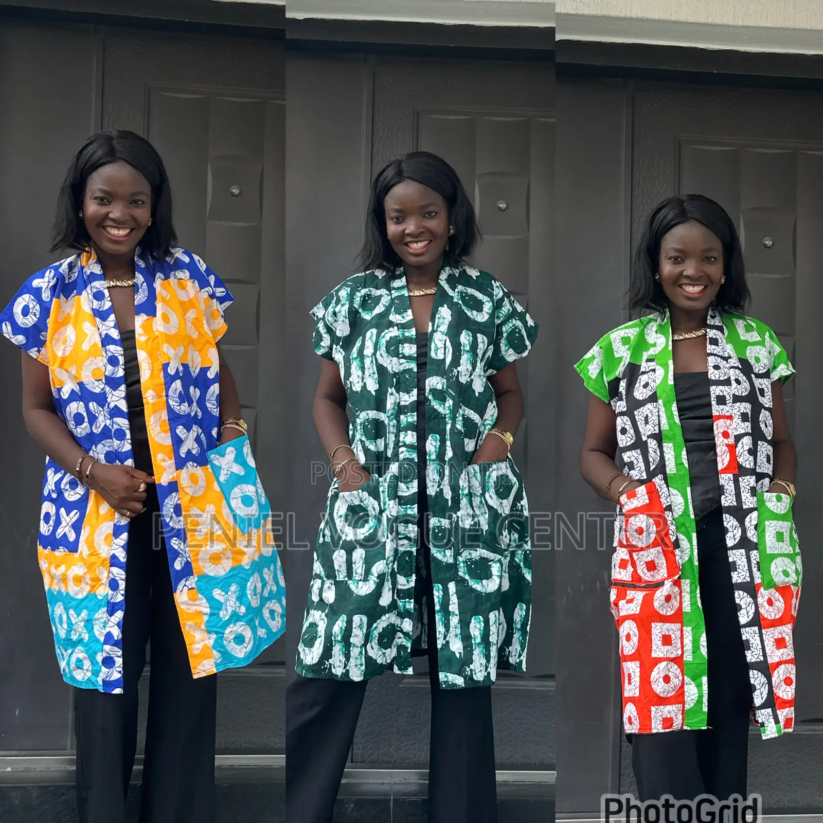 Ankara Short Kimono