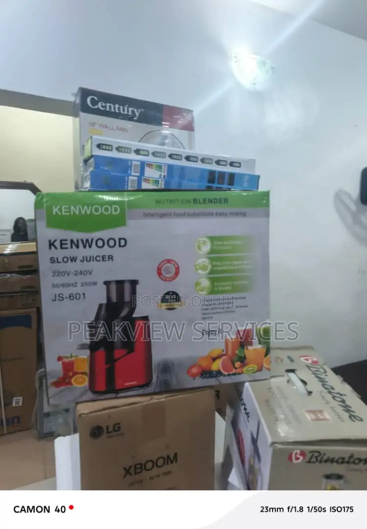 Kenwood Js-601 Fresh-Press Slow Juicer