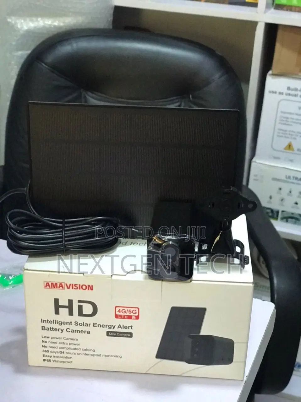 Ubox Spy Intelligent Solar Battery Camera