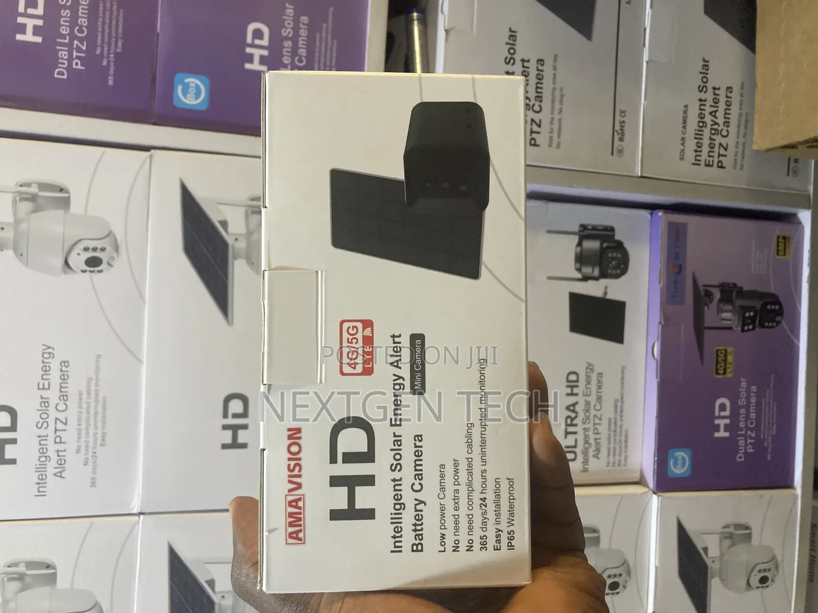 Ubox Spy Intelligent Solar Battery Camera