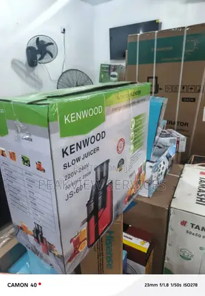 Kenwood Js-601 250w Steady-Flow Juicer