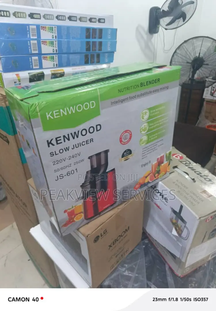 Js-601 Pulp-Separated Juicer Kenwood