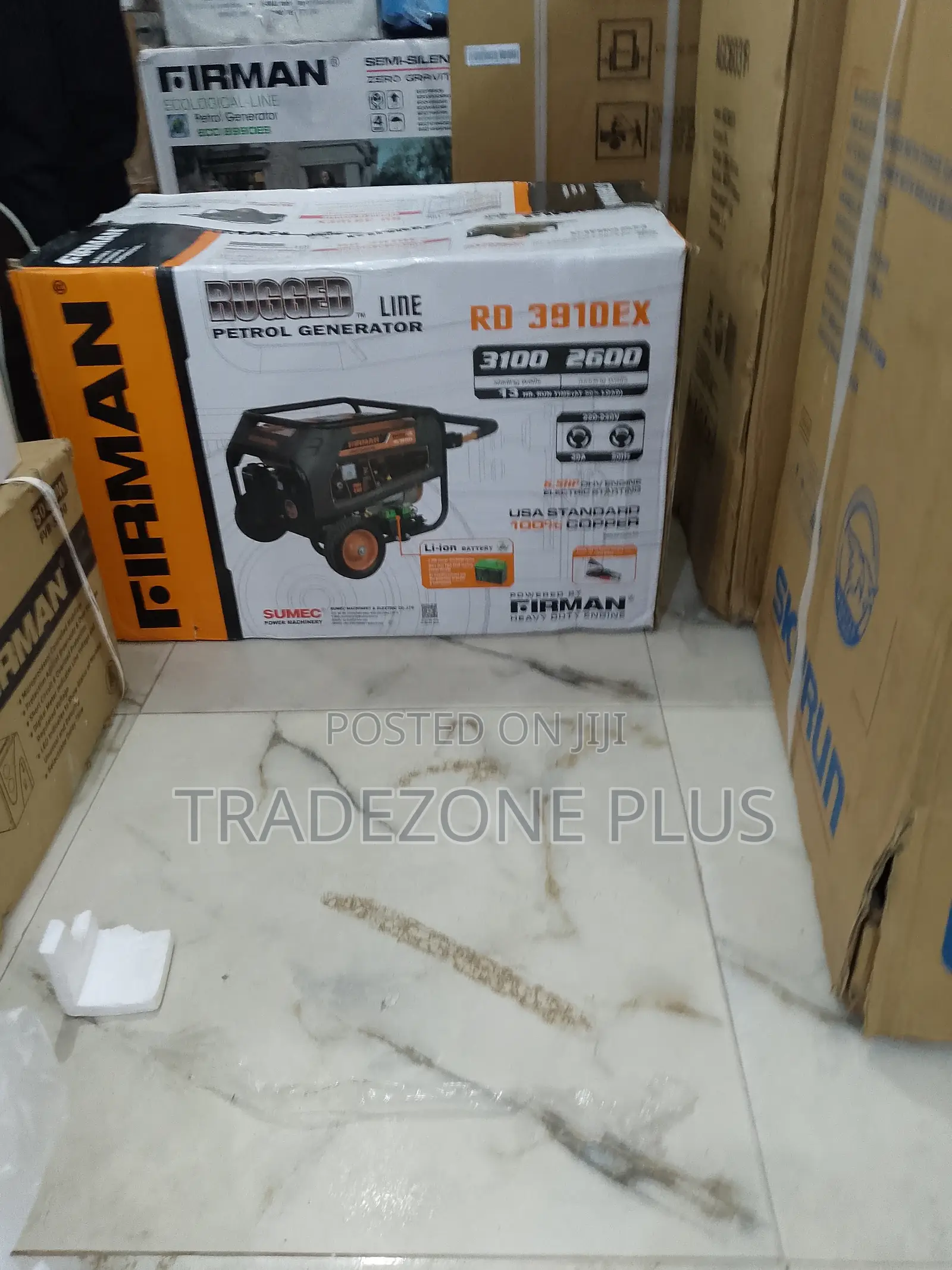 "Unstoppable Energy, Anytime – Fireman Rd3910ex"
