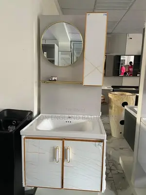 60cm Suspended Cabinet With Mirror and Shelf