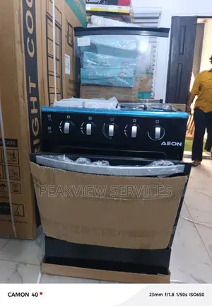 Aeon Gas Cooker Housing 3 Burners and One Hotplate
