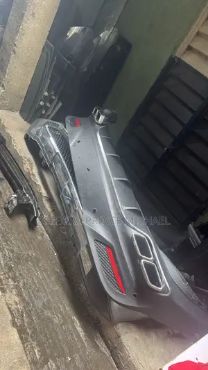 Back Bumper Down Chrome With Plastic for Gle43, 350 63 Amg Model