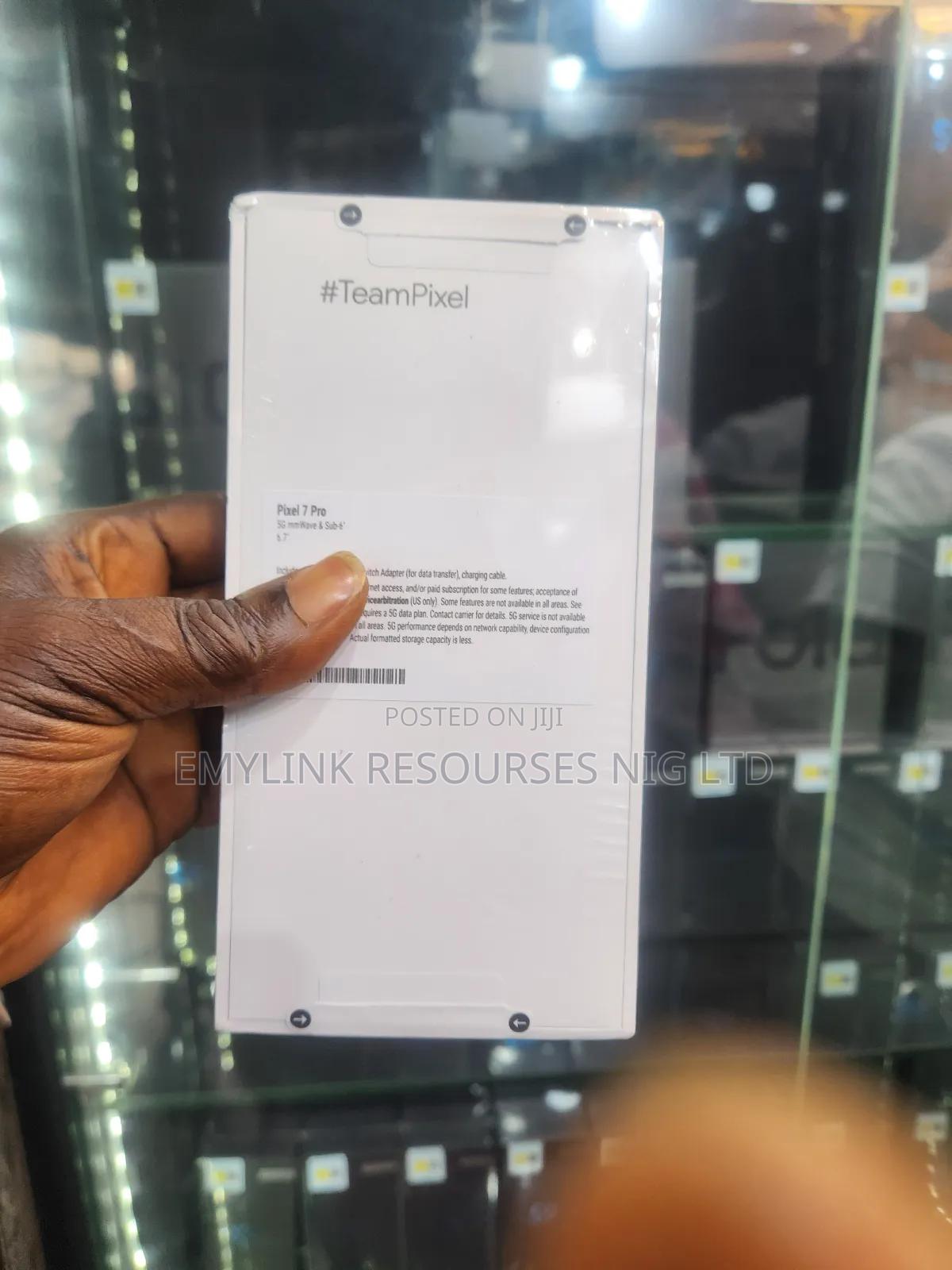 New Google Pixel 7 Pro 256 GB Black