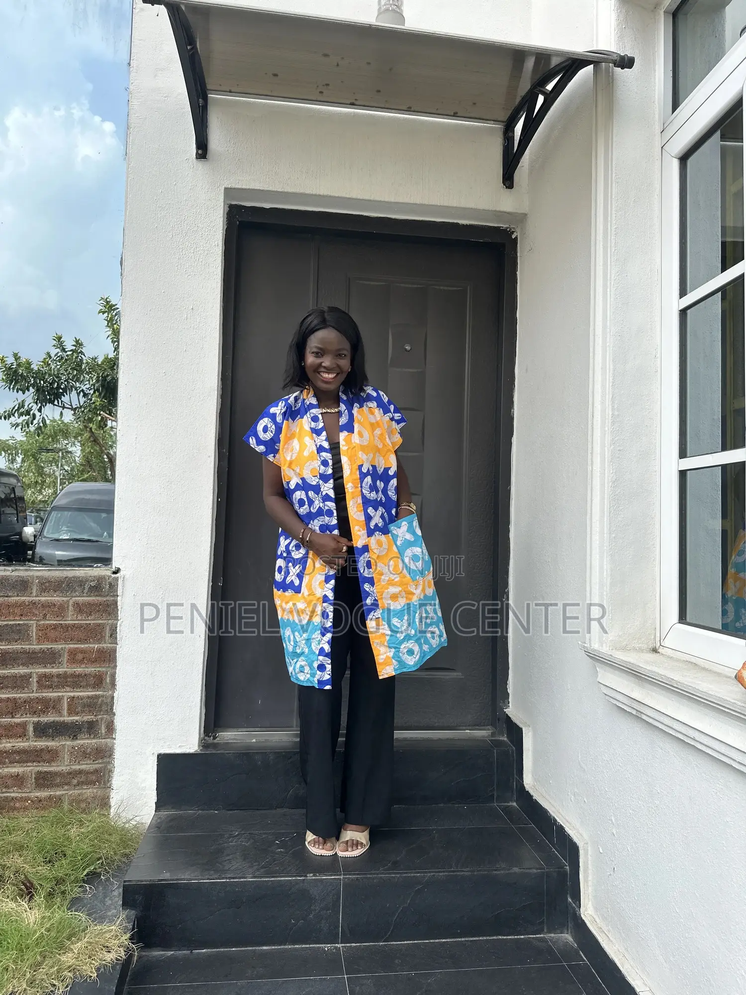 Ankara Short Kimono