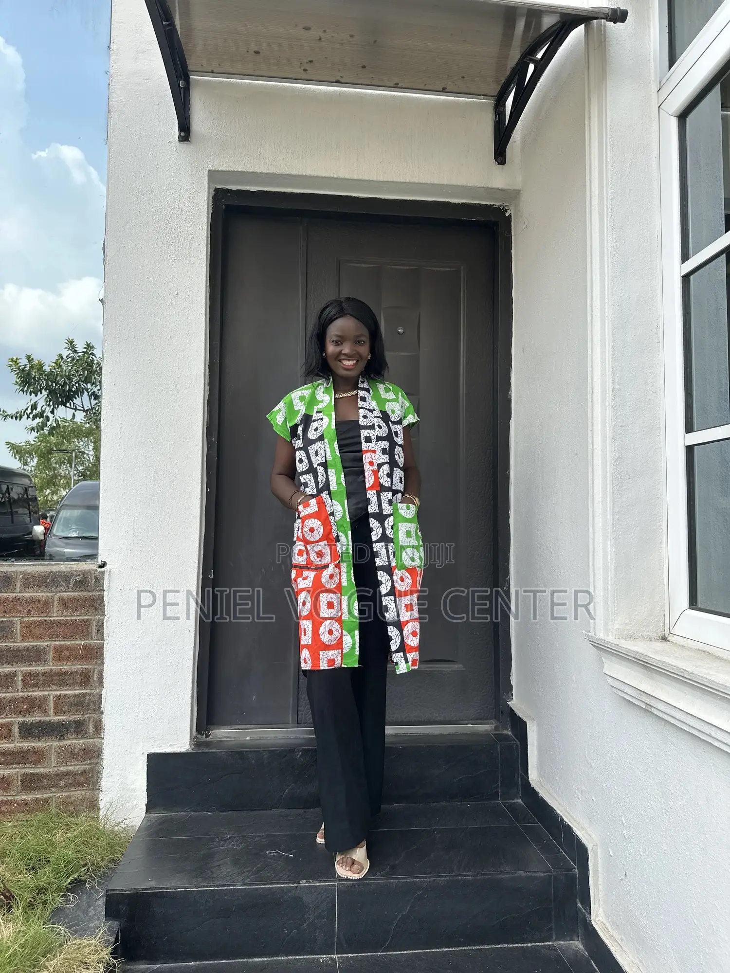 Ankara Short Kimono