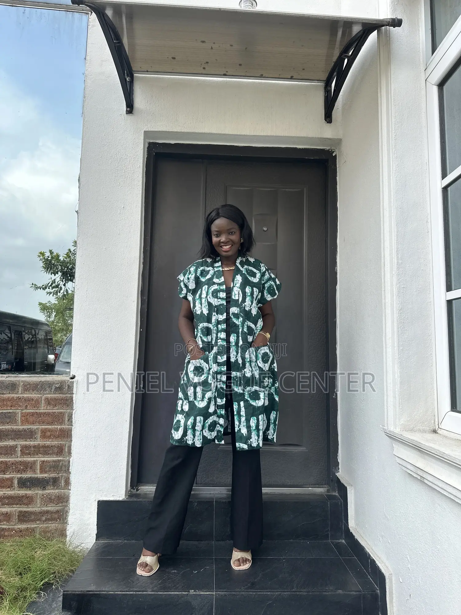 Ankara Short Kimono
