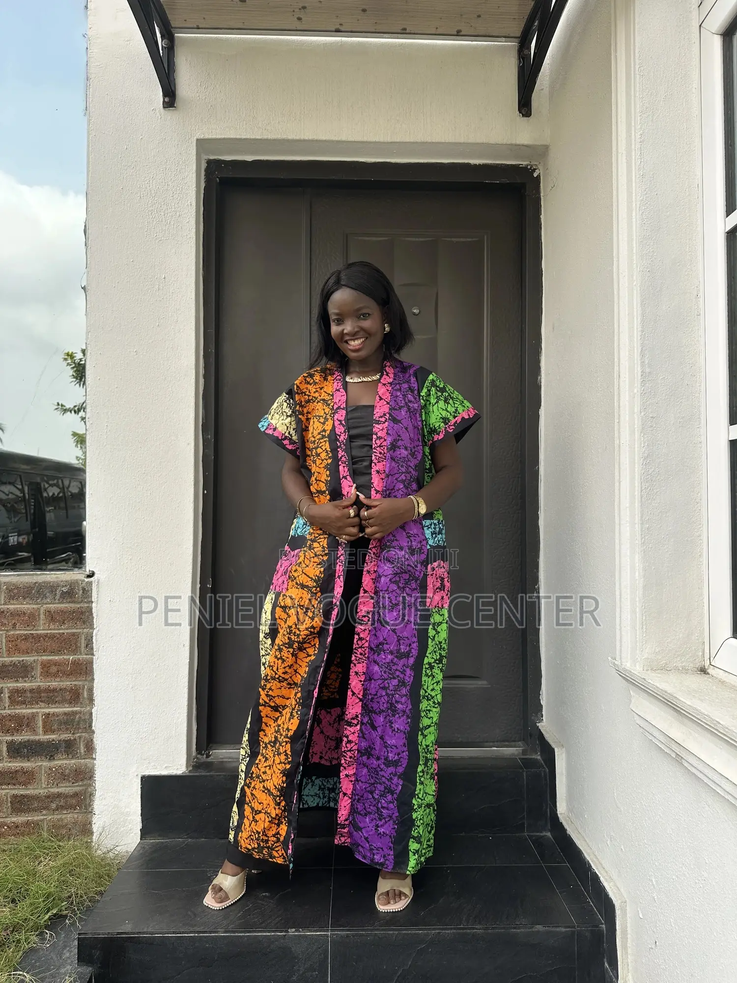 Ankara Kimono