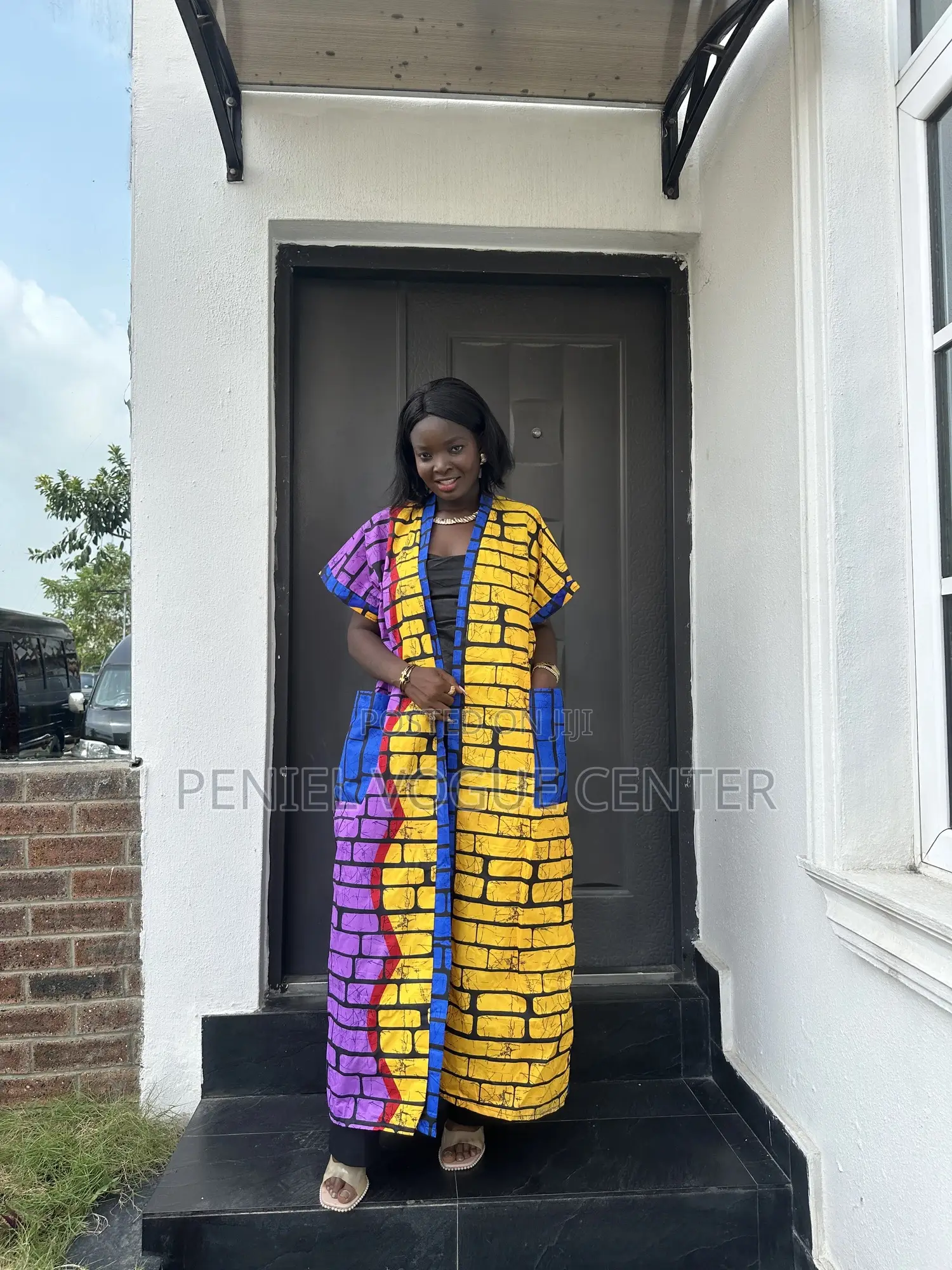 Ankara Kimono