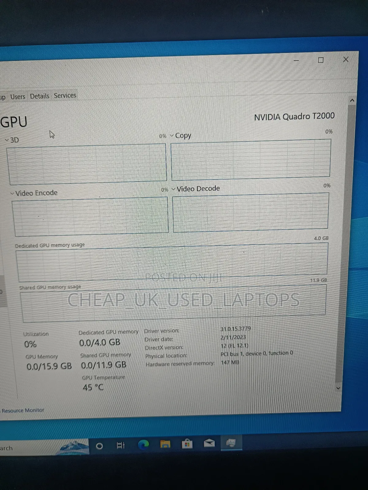 Laptop Lenovo ThinkPad P53 16GB Intel Core I7 SSD 512GB