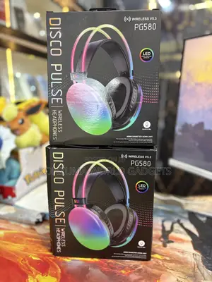 Pg580 Disco Pulse Wireless Headphones (Rgb | Anc | Bt 5.3)