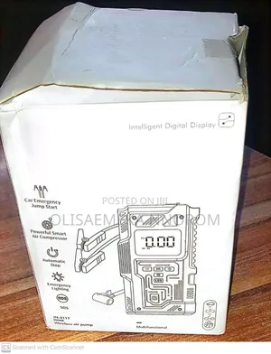 Multifunctional Automatic Jump Starter and Tire Pump